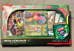 Pokemon TCG: Mega Venusaur ex Premium Collection Factory Sealed Box - Image 1