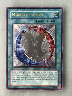 YuGiOh MIRACLE FUSION CRV-EN039 Ultimate Rare Unlimited VLP+ - Image 1