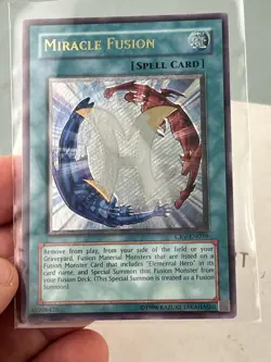 YuGiOh MIRACLE FUSION CRV-EN039 Ultimate Rare Unlimited VLP+ - Image 3