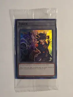 Yusei & Junk Warrior TKN5-EN034 Doom of Dimensions Mini Box Yugioh Token Sealed - Image 1