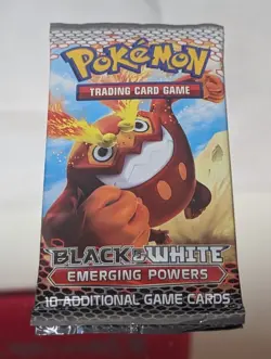 Pokemon TCG Emerging Powers Booster Pack Black and White, Sealed - Image 1
