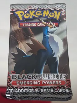 Pokemon TCG Emerging Powers Booster Pack Black and White, Sealed - Image 1