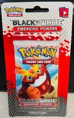 RARE 2011 RELEASE! Pokemon TCG Black & White Emerging Powers Blister pack sealed - Image 1