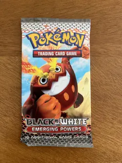 Pokemon TCG Black and White Emerging Powers Booster Pack Factory Sealed Pack - Image 1