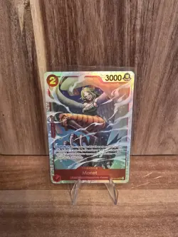 One Piece Tcg Monet Op10-016 Super Rare Eng Nm - Image 1