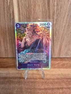One Piece TCG Black Maria OP08-074 Super Rare NM - Image 1