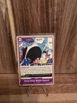 One Piece Tcg Slow-Slow Beam Sword Event Op07-076 C Eng Nm - Image 1