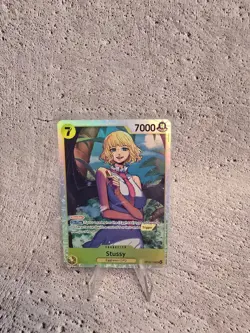 One Piece Tcg Stussy Op13-110 Super Rare Eng Nm - Image 1