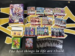 One Piece TCG Starter Deck EX Gear 5 ST-21 Deck Bulk and Sleeves - No Bonus Pack - Image 1
