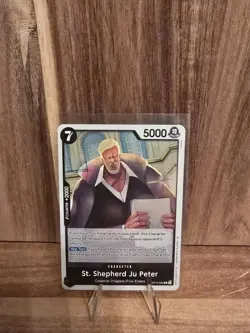 One Piece Tcg St. Shepherd Ju Peter Op13-084 Rare Eng Nm - Image 1