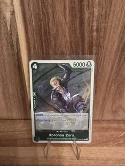 One Piece Tcg Roronoa Zoro Op13-037 Rare Eng Nm - Image 1