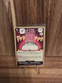 One Piece Tcg Never Existed... In The First Place... Op13-098 Event UC Eng Nm - Image 1