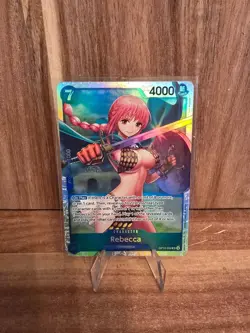 One Piece TCG Rebecca OP10-058 Super Rare NM - Image 1
