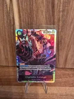 One Piece TCG Charlotte Katakuri OP11-067 Super Rare Eng NM - Image 1