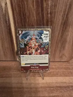 One Piece Tcg Fire Fist Op05-019 Rare Nm Eng - Image 1