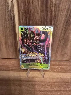 One Piece TCG Eustass "Captain" Kid Op10-112 Super Rare Eng Nm - Image 1