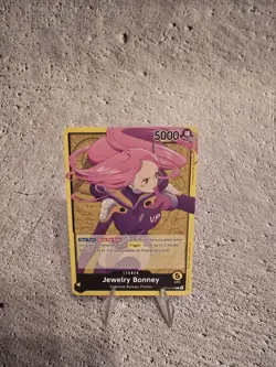 One Piece TCG Jewelry Bonney Op13-100 Leader Eng Nm - Image 1