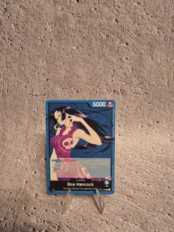 One Piece Tcg Boa Hancock Op07-038 Leader Eng Nm - Image 1