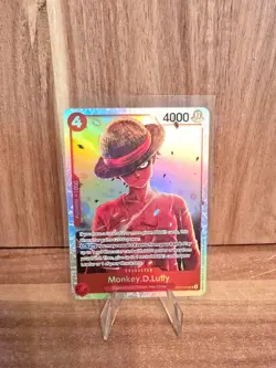 One Piece TCG Monkey.D.Luffy OP12-015 Super Rare NM - Image 1