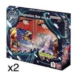 [IB06] One Piece TCG Illustration Box Volume 6 - Lot of 2 PRESALE - Image 1