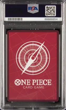 2023 ONE PIECE OP02-PARAMOUNT WAR ALTERNATE ART #071 MAGELLAN PSA 10 - Image 2