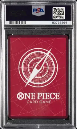 2023 ONE PIECE OP02-PARAMOUNT WAR ALTERNATE ART #072 ZEPHYR PSA 10 - Image 2