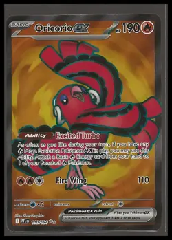 Pokemon TCG Oricorio ex 110/094 ME02: Phantasmal Flames Ultra Rare,Holo NM/M - Image 1