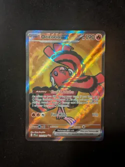 Oricorio EX 110/094 Me02: Phantasmal Flames Holo Near Mint Condition Pokemon TCG - Image 1