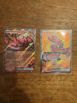 Oricorio EX 110/094 Me02: Phantasmal Flames Holo Near Mint Condition Pokemon TCG - Image 1
