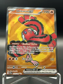 Pokemon TCG Oricorio ex 110/094 Me02: Phantasmal Flames Holo - Image 1