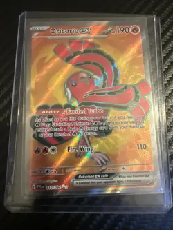 Oricorio EX 110/094 Me02: Phantasmal Flames Holo Pokemon Card Near Mint - Image 1