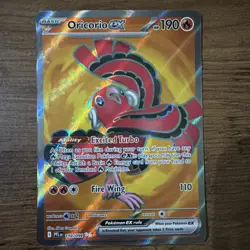 Oricorio EX 110/094 Me02: Phantasmal Flames Holo Near Mint Condition Pokemon TCG - Image 1