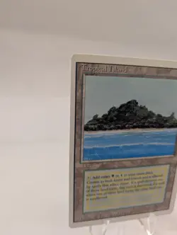 Tropical Island Revised Edition MTG Lightly Played / Near Mint (LP) Magic Dual - Image 3