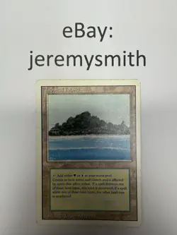 MTG Magic: The Gathering Revised Tropical Island #4 LP! - Image 1