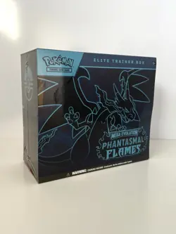 Pokemon TCG Mega Evolution Phantasmal Flames Elite Trainer Box ETB Sealed - Image 1