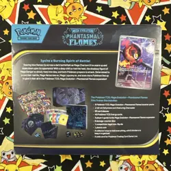 Pokemon TCG: Mega Evolution Phantasmal Flames Elite Trainer Sealed Box ETB - Image 2