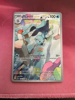 Dewott Illustration Rare Pokemon TCG White Flare English 106/086 Near Mint - Image 1