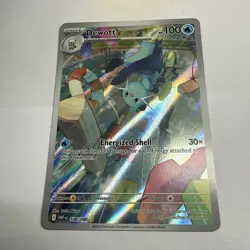 Dewott Illustration Rare Pokemon TCG White Flare English 106/086 Near Mint - Image 2