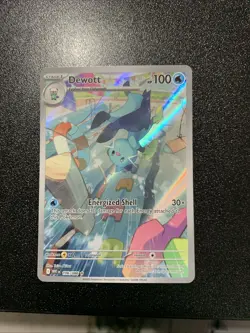 Dewott 106/086 S&V White Flare Illustration Rare Pokemon TCG - Image 1