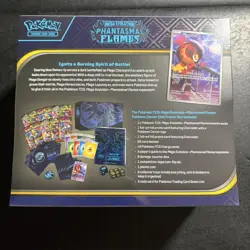 Pokemon Phantasmal Flames Pokemon Center Elite Trainer Box ETB Factory Sealed - Image 2