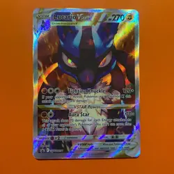 Lucario VSTAR Holo Promo SWSH291 Pokemon Card Sword Shield Promo NM V Star 291 - Image 2