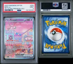 Pokemon TCG 2023 Ultra Premium Collection Mew EX Promo Card #53 PSA 9 Mint - Image 3