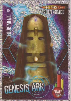 Doctor Who Alien Armies - "Genesis Ark" Glitter Foil Card G3 - Image 1