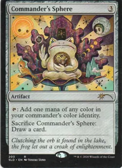 MTG: Secret Lair Drop Series: Commander's Sphere (203): Lightly Played Condition - Image 1