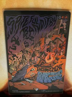 Spiteful Banditry - Borderless Poster FOIL NM - Image 1