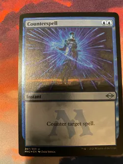 MTG Modern Horizons 2 Counterspell Foil Etched - Image 1