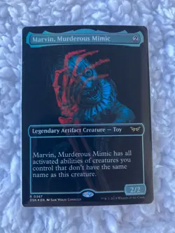 Marvin, Murderous Mimic (Showcase) Duskmourn: House of Horror Foil - Image 1