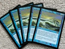 MTG 5 Veiled Serpent Urza's Saga NM BLUE Magic the Gathering 5x x5 - Image 1