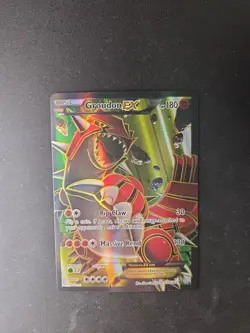 Pokemon TCG Groudon EX Holofoil Ultra Rare 2015 Full Art 150/160 - Image 1
