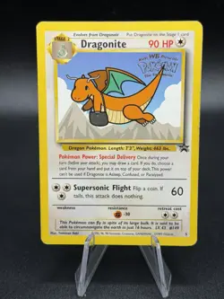Pokemon TCG Dragonite #5 Black Star Promo WB the First Movie Stamped Card MP CE3 - Image 1